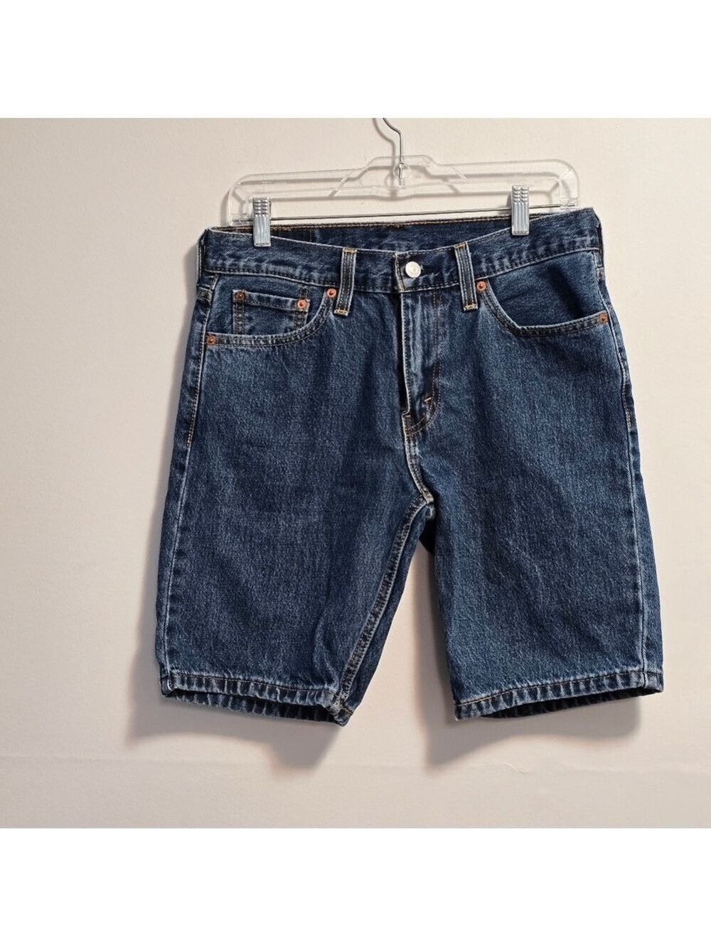 Levi's 405 Blue Jean Shorts Classic Denim Style